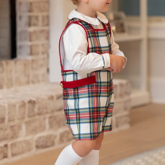 Henry Duvall James Henry Jon Jon and Peter Pan Shirt in Townsend Tartan, NWOT - Picture 7 of 15